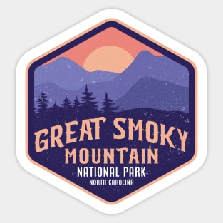 Great Smoky Mountain - North Carolina Sticker